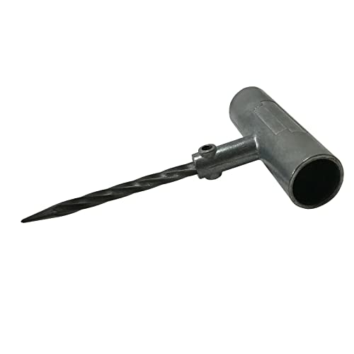 Die-Cast T-Handle Tire Plug Repair Set - Steel Replaceable Split Eye Needle & Probe - color: Die-Cast Tool Set