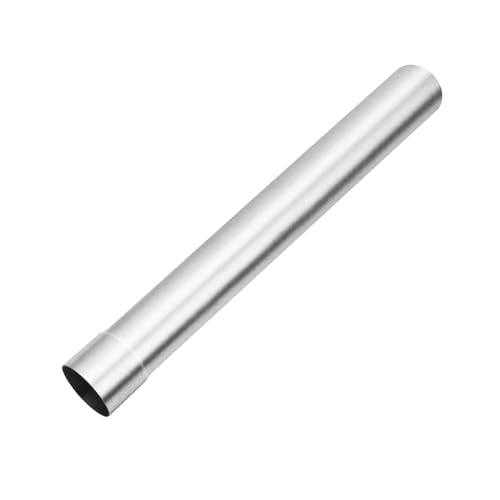 A-KARCK Straight Exhaust Pipe 2" OD, Mild Steel 17.3" Long Mandrel Exhaust Tube, Custom Your Own Exhaust System - size: 2", style: 17.3 INCH