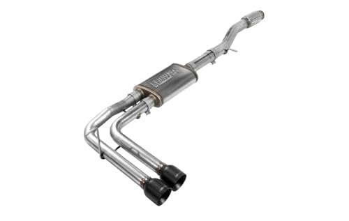 Flowmaster 717787 FlowFX Cat-Back Exhaust Kit Dual 2.5 Inch Stainless Steel 4 Inch Black Ceramic Tips Compatible with 2014-2019 Classic Body Chevy Silverado GMC Sierra 1500 Crew Double Cab 4.3L 5.3L