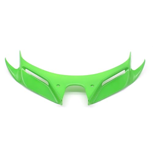 Motorcycle Front Fairing Aerodynamic Wing Cover for Kawasaki Ninja 400 2018 2019 2020 2021 2022 2023 (Green) - color: Green