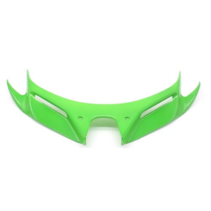 Motorcycle Front Fairing Aerodynamic Wing Cover for Kawasaki Ninja 400 2018 2019 2020 2021 2022 2023 (Green) - color: Green