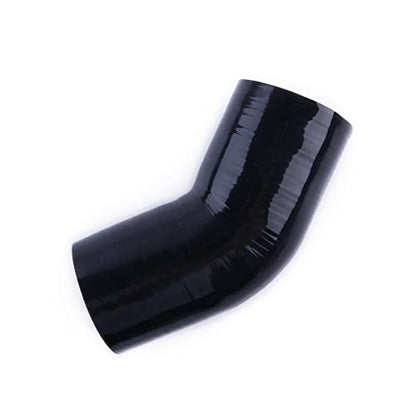 45 Degree ID 3"(76mm) Elbow Silicone Hose Intake Intercooler Coupler 3 inch Pipe,Length 102mm One Leg,4-Ply Thickness 5.4 mm - size: 45ID76(3")