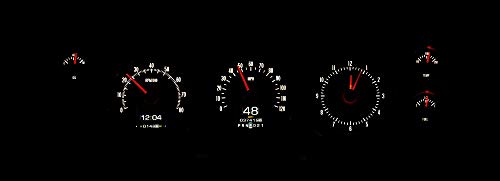 Dakota Digital RTX-70C-CVL-X Retrotech Gauge Instrument System Compatible with 1970-72 Chevy Chevelle SS/Monte Carlo/El Camino and 1971 GMC Spring SP
