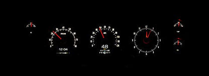 Dakota Digital RTX-70C-CVL-X Retrotech Gauge Instrument System Compatible with 1970-72 Chevy Chevelle SS/Monte Carlo/El Camino and 1971 GMC Spring SP