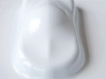 Rwraps Hyper Gloss Vinyl Car Wrap Film Sheet Roll with Air Release - color: Hyper Gloss White, size: 5ft x 2ft