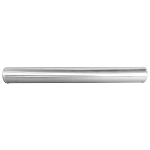 3" (76mm) OD Straight Aluminum Alloy Tube Intercooler Pipe 23.5in (600mm) Length Air Intake Tube Aluminum Intercooler Pipe Aluminum Pipe Tube Brushed Finish Silver - size: L: 23.62"(600mm) Straight