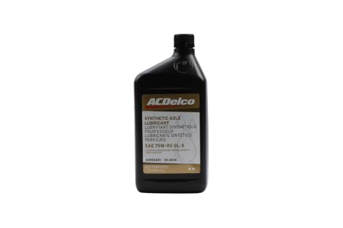 ACDelco GM Original Equipment 10-4016 GL-5 75W-90 Synthetic Axle Lubricant - 1 qt, 32 Ounce