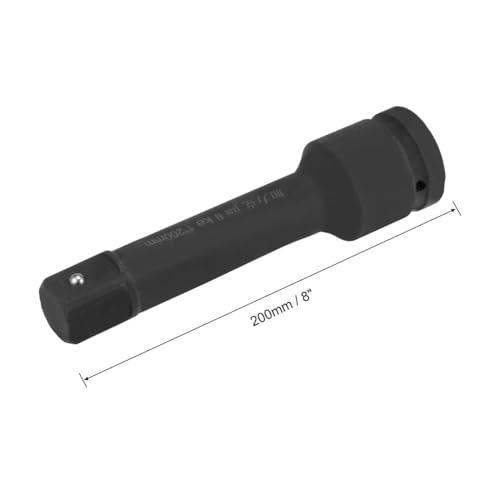 TOP-VIGOR 1" Drive Impact Extension Bar 8" Length Square Drive CR-MO Steel for Air Impact Wrenches, Impact driver, Torque Wrench, power Drill, Breaker Bars, Ratchets - size: 1" x 8"
