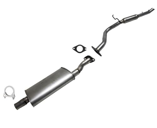 Muffler Tail Pipe Resonator Exhaust System Replacement Parts for Ford Escape V6 3.0L 2007 2008