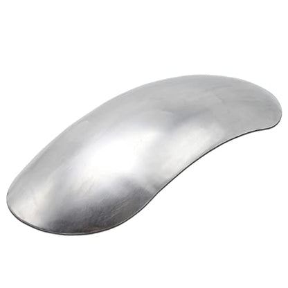 Universal Unpainted Silver Motorcycle Aluminum Short Front Mudguard Fender Mud Guard Custom For Harley Chopper Bobber Touring