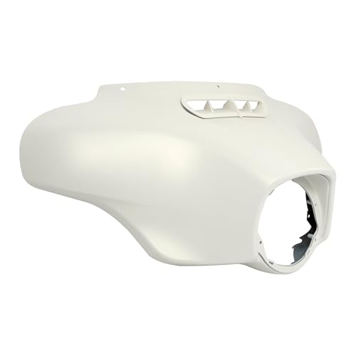 HR3 Bonneville Salt Denim Batwing Outer Fairing Body + Vent Trim Compatible with 2018 Street Glide Special FLHXS - color: Bonneville Salt Denim