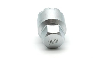 TEMO #7618 Anti-Theft Wheel Lock Lug Nut Removal Socket Key 3438 for Volvo - size: #7618