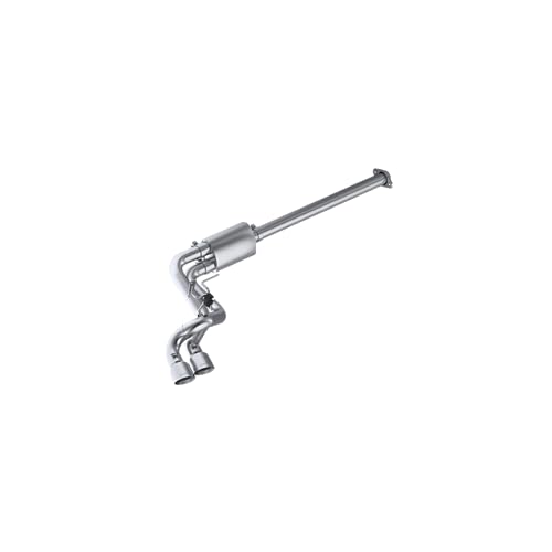 MBRP S5261304 Exhaust System Cat Back (2009-2014 Ford F150 3" Pre-Axle Dual Outlet, T304) - color: T304