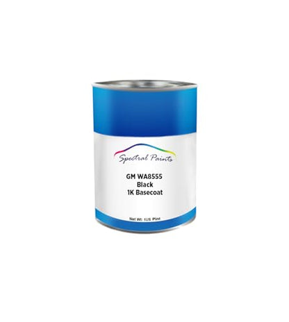 For GMC Chevrolet Buick Cadillac WA8555 / U8555 / 8555 Black Paint - Pint - size: 16 Fl Oz (Pack of 1)