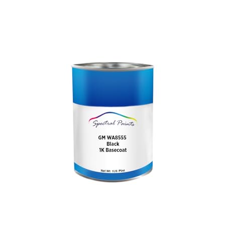 For GMC Chevrolet Buick Cadillac WA8555 / U8555 / 8555 Black Paint - Pint - size: 16 Fl Oz (Pack of 1)