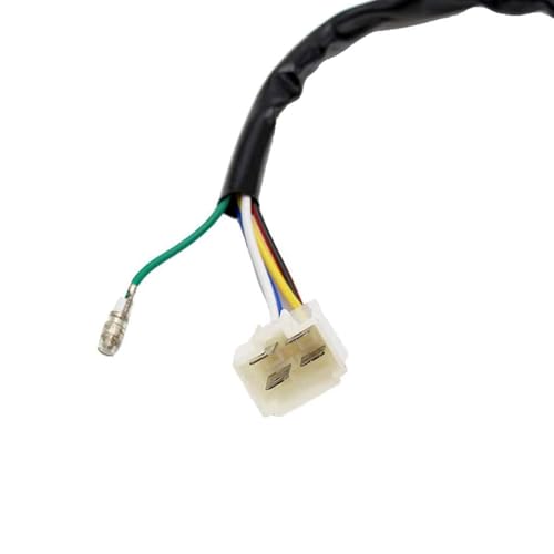 PRO BAT 6 Coils 5 Wires Stator Magneto ATV Magneto Stator Plate - size: 6 Coil Pole Magneto with Male Plug