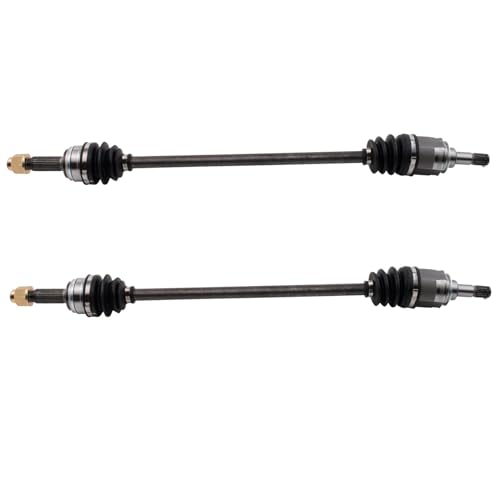 TRQ Rear Driver and Passenger Side CV Axle Assembly Set 2 Piece - style: CSA32954