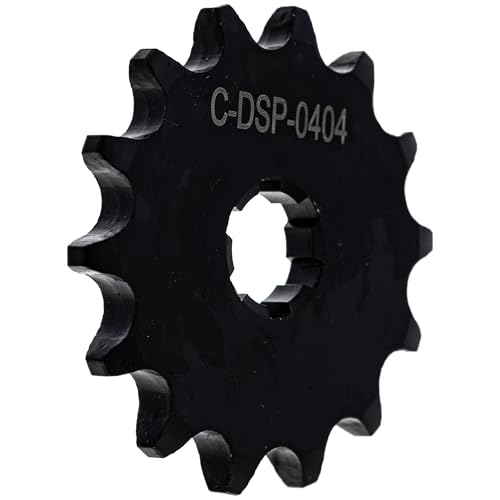 NICHE Drive Sprocket Chain Combo for Kawasaki Z125 Pro Front 14 Rear 30 Tooth 420 X-Ring 124 Links