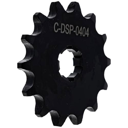 NICHE Drive Sprocket Chain Combo for Kawasaki Z125 Pro Front 14 Rear 30 Tooth 420 X-Ring 124 Links