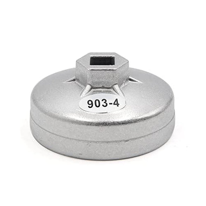 uxcell 73mm Inner Dia 14 Flute Oil Filter Cap Wrench Socket Removal Tool for Auto Car