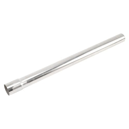 Motoforti 1.25" Straight Exhaust Pipe Tube T304 Stainless Steel DIY Custom Car Modified Tubing Piping 17.32" Length Single Side with Flaring Surface Polishing