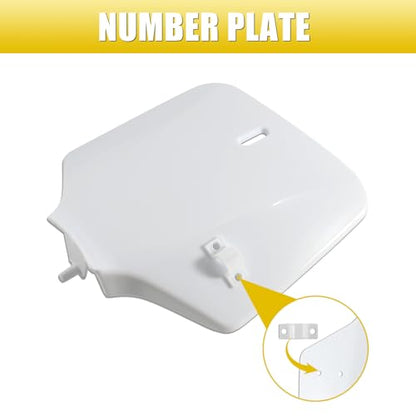 ABS Plastics Kit for Kawasaki KLX110 2002-2013, KX65 2000-2013 - color: Yellow & White