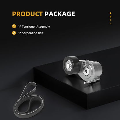 Serpentine Drive Belt Tensioner Kit for Chevrolet Sonic L4 1.8L 2013-2018 - size: 2013-2018 for Cruze/Sonic