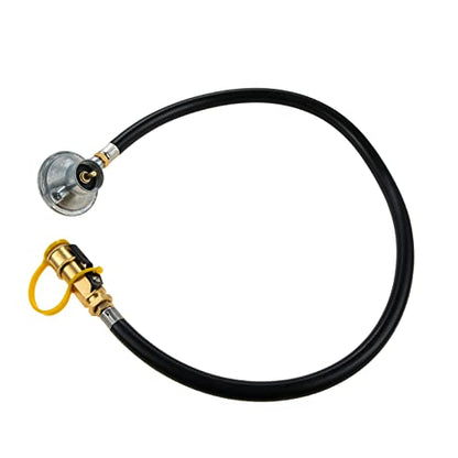 1LB Propane Regulator Tank Gas Regulator Valve With 1/4" Quick Connect