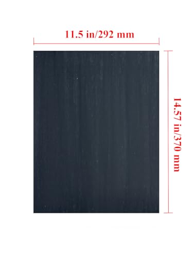 YAMAKATO Q2P-Commercial 1.0mm Gasket Material Paper Sheet Non-Asbestos Gasoline and Diesel Fuel Resistant for Small Engine Automotive DIY Rebuild Sealing