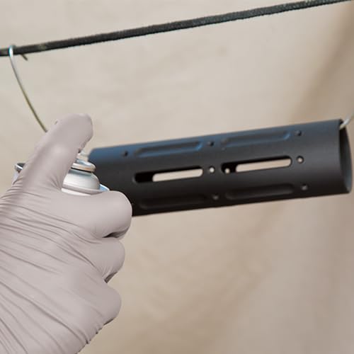 Wheeler Cerama-Coat, Spray On Ceramic Coating for Customizable, Scratch Resistant, Non-Reflective Matte Coating - color: Black