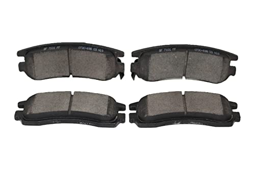 Replacement for Front and Rear Ceramic Brake Pads Kit Chevy Impala BUICK LeSabre 3.8L - style: D699-D698
