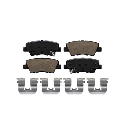 Detroit Axle - Rear Brake Pads for 2011-2016 Kia Optima 2011-2015 - size: 4P42804/Kit