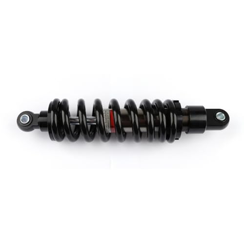 280mm 11" Rear Shock Absorber 1000LBS Suspension Sensa-Trac Load Adjusting for ATV Quad Dirt Pit Bike Motorcycle Black - size: 280mm