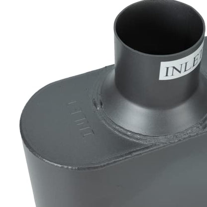 Pair of Single Chamber Performance Race Muffler 2.5" Center/Center Universal Muffler (2.5 Inch) - size: 2.5 Inch