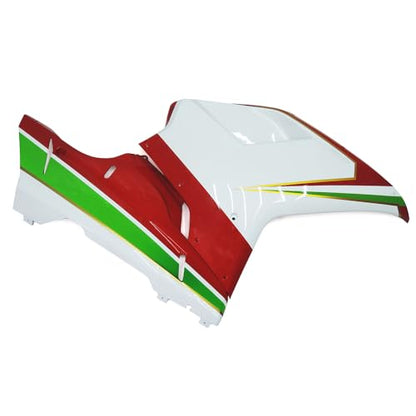 White Red Green Fairings Body Work Cover Panel Kit Fit for Ducati 1098/848/1198 2007-2012 2008 2009 2010 2011 Motorcycle Injection Fairing Plastic Cowling Hull Frame Kits - color: White Red Green