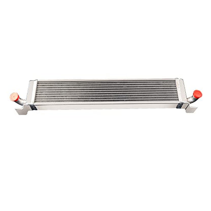 Radiator Compatible with 1997 Kitfox w/Rotax 532 582 618 670 2-Stroke, 2 Row Full Performance Aluminium Radiator