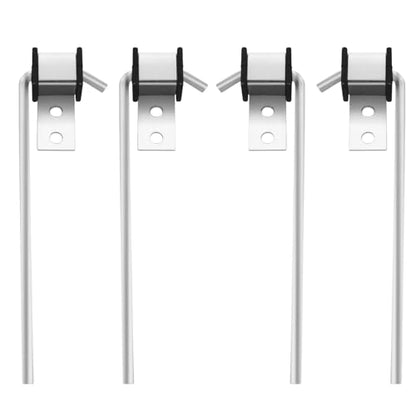 4 Pcs Heavy Duty Exhaust Hanger Rod
