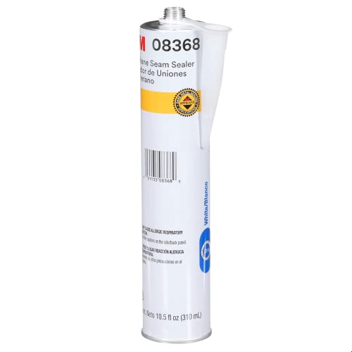 3M Urethane Seam Sealer, 08368, White, 310mL/10.5 fl oz Cartridge - color: White, size: 310 Milliliter, style: Cartridge