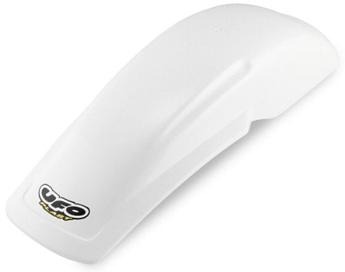 UFO Plastics RR FND WH UNI 125/250/500 Body Plastics Universal Plastic Fender WHT UNIVERSAL REAR FENDER WHITE - PP01109-041