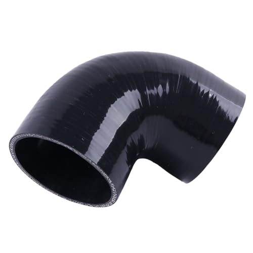 3.5" ID 90 Degree Elbow Silicone Coupler Reinforced Hose,4-Ply Turbo/Intercooler/Intake Piping Industrial Hydraulic (89mm) - size: 3.5 Inch
