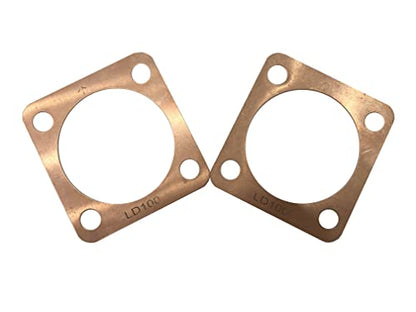 100CC Cylinder Copper Gasket 2pcs-2 Stroke Engine LD100/YD100 Motorized Bike