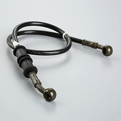 Motorcycle Brake Hydraulic Line, 60cm/23.6inch Braided Clutch Oil Pipe - size: 60cm