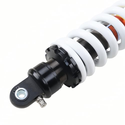 330mm (13") Rear Shock Absorber, Adjustable Rebound & Preload Suspension, 12mm Heavy-Duty Spring, 10mm Mounting Hole for 70cc–250cc Dirt Bike Pit Bike Motorcycle ATV