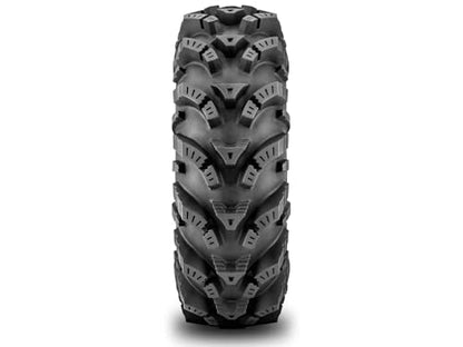 SuperATV Intimidator UTV/ATV Mud Tire for RZR, X3, General, Maverick, Ranger, Rock & All Terrain UTV Mud Tire | 36x10.5-18 | 2" Tread Depth | 6 Ply Ratings - size: 36x10.5-18