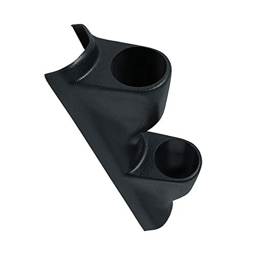 GlowShift Universal Black Dual Pillar Gauge Pod Holder