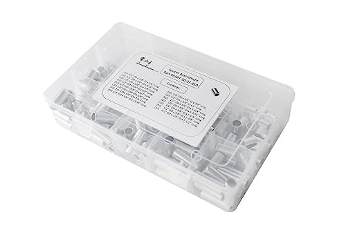 Aluminum Spacer Standoff Bushing Assortment Kit 1/2" OD x 3/8" ID (150 pcs)