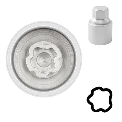045 Wheel Locking Nut Key Socket for BMW, Socket OD 29mm - ID 25mm - color: Socket 045