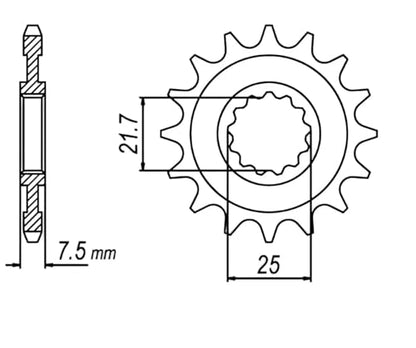 520 O-ring Motorcycle Chain and Sprocket Kit compatible with Kawasaki ZX6R (ZX636) Ninja 2013-2024
