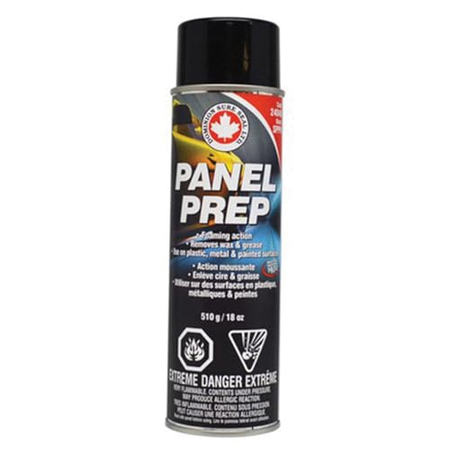 Dominion Sure Seal - Panel Prep, VOC Complaint Surface Cleaner - Easy to Use Spray for Wax, Grease, Oil - Ideal for Plastic, Metal and Painted Surfaces - 510 g (18 oz)