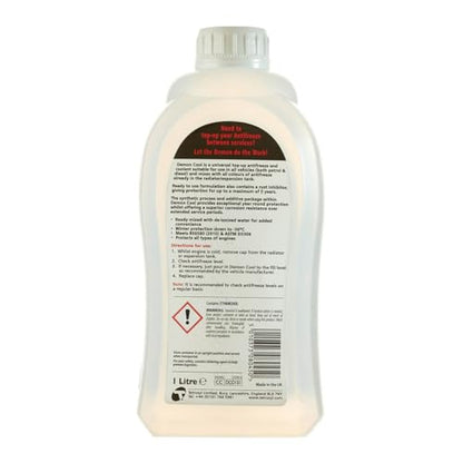 CarPlan Demon Cool 34 fl Oz (1L) - Anti-Freeze & Coolant for All Cars